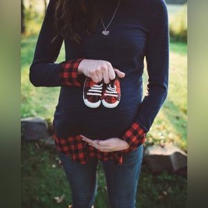 Pink Blush Maternity Sweater Small